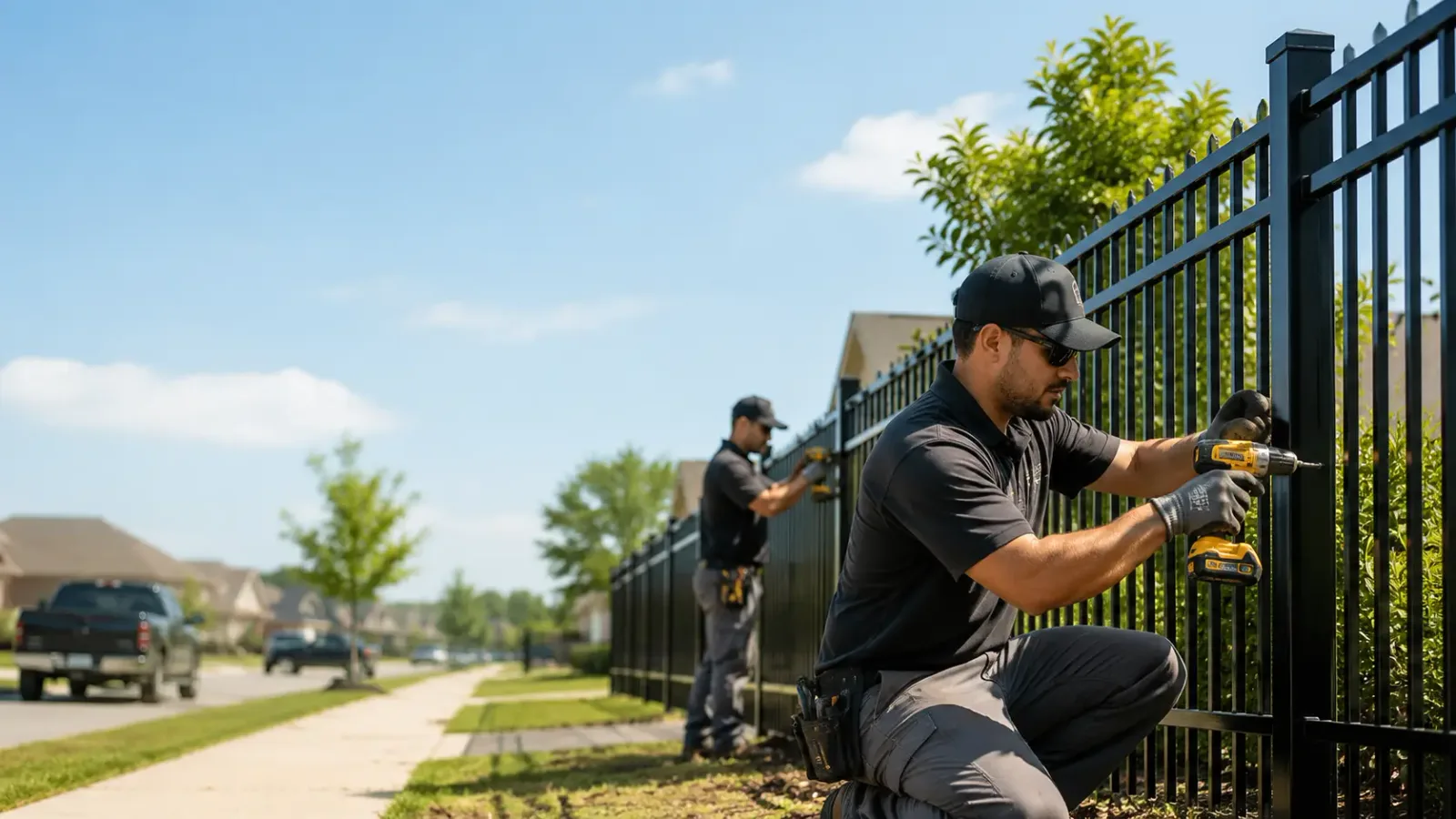 Metal Fence Installation in Keyes, OK